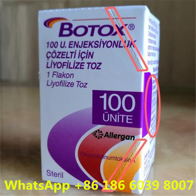 রিঙ্কেল রিমুভ ইনজেকশনের জন্য OEM অনুমোদিত অ্যালারগান বোটক্স 100IU