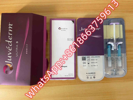 Juvederm Ultra3 Hyaluronic অ্যাসিড ডার্মাল লিপ ফিলার ইনজেক্টেবল ডার্মাল