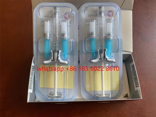 2x1ml জুভেডার্ম লিপ ফিলার ইনজেক্টেবল হায়ালুরোনিক অ্যাসিড ডার্মাল ফিলার