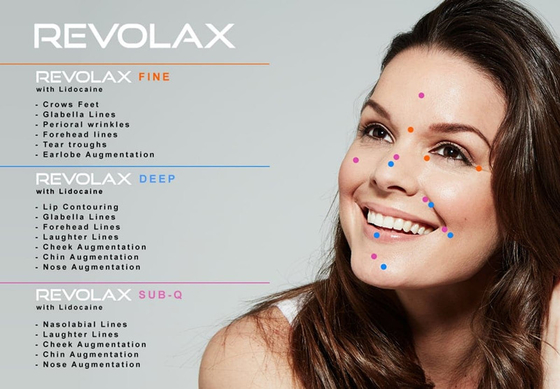Revolax Hyaluronic অ্যাসিড ডার্মাল ফিলার বলি ঠোঁট বৃদ্ধি