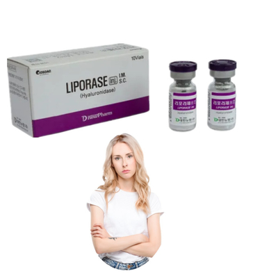 10 Vias Liporase Hyaluronidase ডার্মাল ফিলার দ্রবীভূত করার জন্য
