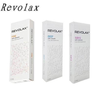 কোরিয়া 1.1ml Revolax Cross Linked Dermal Filler Injection for Facial Volumes