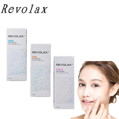 কোরিয়া 1.1ml Revolax Cross Linked Dermal Filler Injection for Facial Volumes