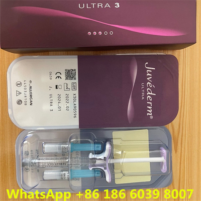 2*1ml/বক্স ক্রস লিঙ্কড ডার্মাল ফিলার জুভেডার্ম ক্রস লিঙ্কড হায়ালুরোনিক অ্যাসিড ইনজেকশন