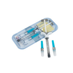 2pcs Syringes*1ml/ Box Hyaluronic Acid Fillers প্রাকৃতিক এবং কার্যকর ঠোঁট বৃদ্ধি