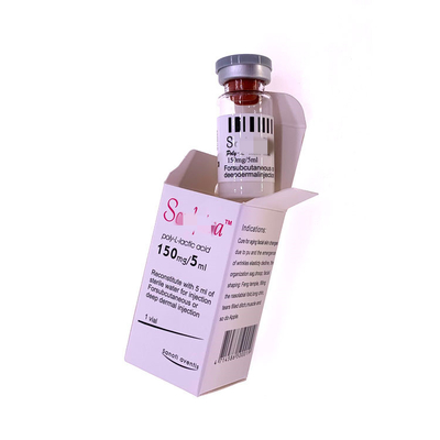 150mg/5ml PLLA ইনজেকশন Poly L Lactic Acid For Face কোলাজেন 3D PLLA
