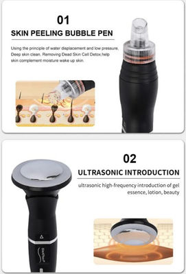 ব্ল্যাক পার্ল স্কিন ওয়াল ম্যানেজমেন্ট হাইড্রোজেন অক্সিজেন বুদবুদ স্কিন ক্লিনিং হুইড্রেটিং বিউটি মেশিন