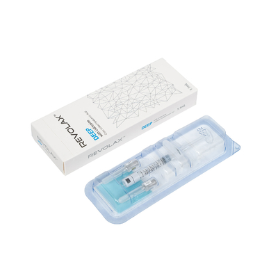 গভীর wrinkles বা মুখের ভলিউম সংশোধন করতে Revolax গভীর Dermal Filler 1.1ml