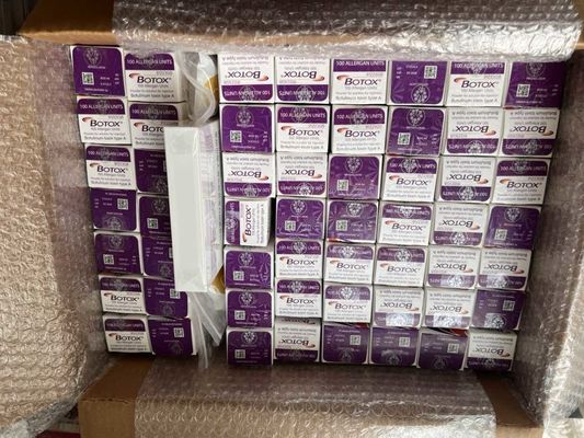 Allergan Botox 100IU Dysport ইনজেকশন বোটুল্যাক্স বোটুলিনাম টক্সিন, বলিরেখা দূর করে