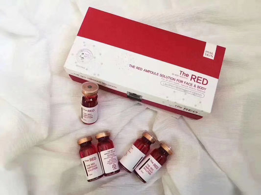 লাল Lipolytic সমাধান 5x10ml চর্বি হ্রাস ইনজেকশন