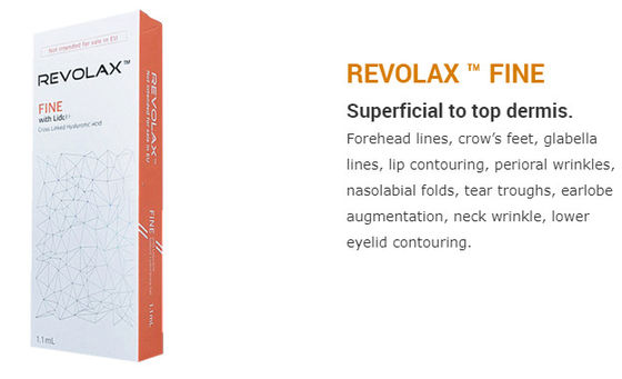 Revolax Hyaluronic Acid কোরিয়া ডার্মাল ফিলার 1.1ml ফাইন লাইন এন্টি রিংকেল
