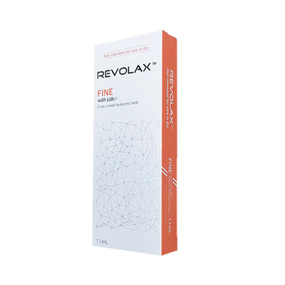 Revolax Hyaluronic Acid কোরিয়া ডার্মাল ফিলার 1.1ml ফাইন লাইন এন্টি রিংকেল