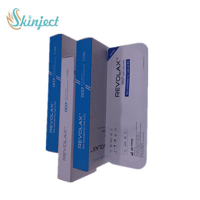 Revolax 1.1ml ক্রস লিঙ্কযুক্ত Hyaluronic অ্যাসিড ডার্মাল ফিলার