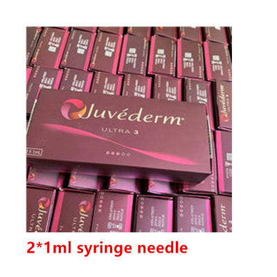 Juvederm Ultra3 2*1ml সিরিঞ্জ নিডল Hyaluronic অ্যাসিড ডার্মাল ফিলার ঠোঁটের জন্য ইনজেকশন ফিলার