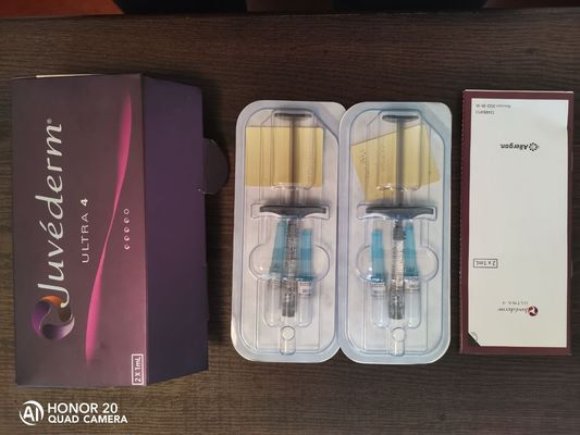 Hyaluronic অ্যাসিড ডার্মাল ফিলার Juvederm Ultra4 ফেসিয়াল ফিলার সিই উচ্চ মানের