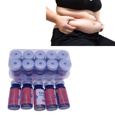 কোরিয়া প্রযুক্তি 10ml Lipolysis Lipolytic সমাধান চর্বি দ্রবীভূত চর্বি বার্নিং