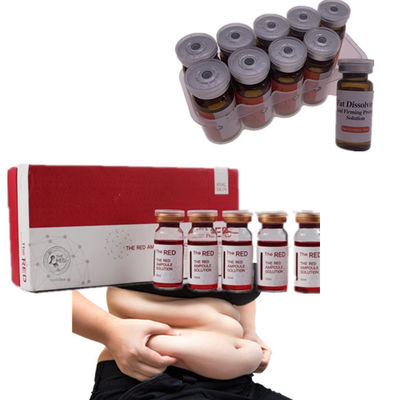 কোরিয়া প্রযুক্তি 10ml Lipolysis Lipolytic সমাধান চর্বি দ্রবীভূত চর্বি বার্নিং