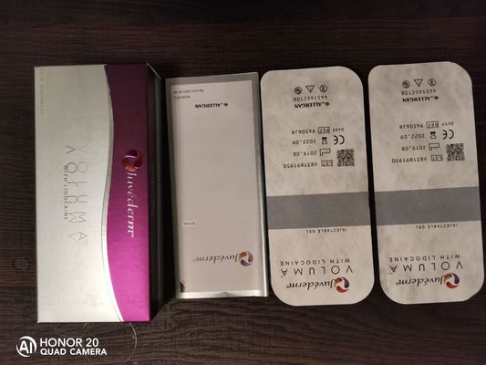 Juvederm Voluma Hyaluronic অ্যাসিড ডার্মাল ফিলার গভীর বলির জন্য