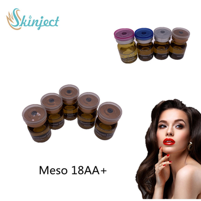 Meso 18AA+ Ha মেসোথেরাপি সলিউশন বলি কমায় এবং কোষের বৃদ্ধিকে উদ্দীপিত করে