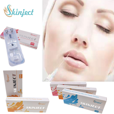 ক্রস লিঙ্কযুক্ত ইনজেকশনযোগ্য HA Hyaluronic অ্যাসিড ডার্মাল ফিলার