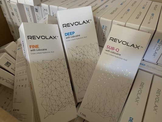 Revolax ফাইন ডিপ সাব-কিউ হায়ালুরোনিক অ্যাসিড ডার্মাল ফিলার দীর্ঘস্থায়ী