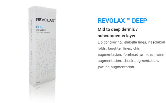 24mg/Ml HA Revolax Dermal Filler 1.1ml CE মার্ক সহ