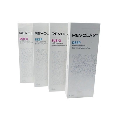সূক্ষ্ম বলির জন্য 24 Mg/Ml 1.1ml Revolax Hyaluronic অ্যাসিড ডার্মাল ফিলার