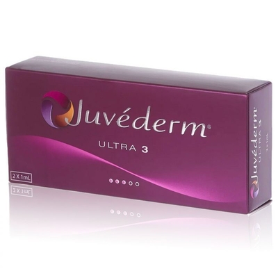 লিপ ফিলার ডার্মাল 2x1ml এর জন্য Juvederm Ultra3 ইনজেক্টেবল হায়ালুরোনিক অ্যাসিড