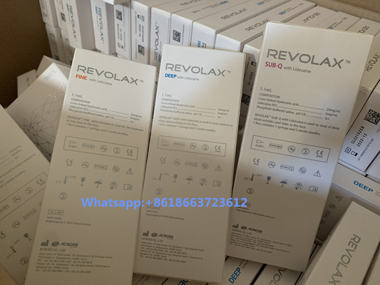 Revolax Deep HA ডার্মাল ফিলার লিপ ইনজেকশন সিই চিহ্নিত