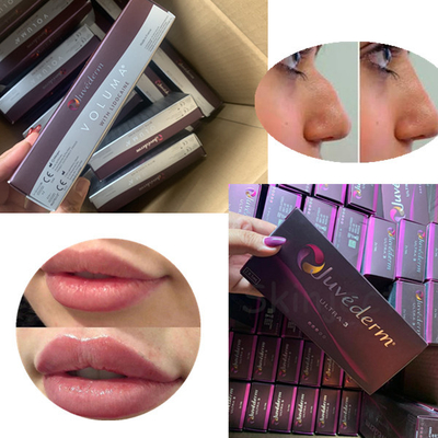 সেক্সি ঠোঁটের জন্য 2Ml Juvederm Ultra 3 ভলিউম মেডিকেল সোডিয়াম হায়ালুরোনেট জেল