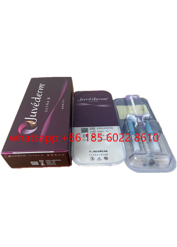 জুভেডার্ম আল্ট্রা 3 2x1ml হায়ালুরোনিক অ্যাসিড ফেসিয়াল লাইনস সেক্সি ঠোঁটের জন্য ডার্মাল ফিলার