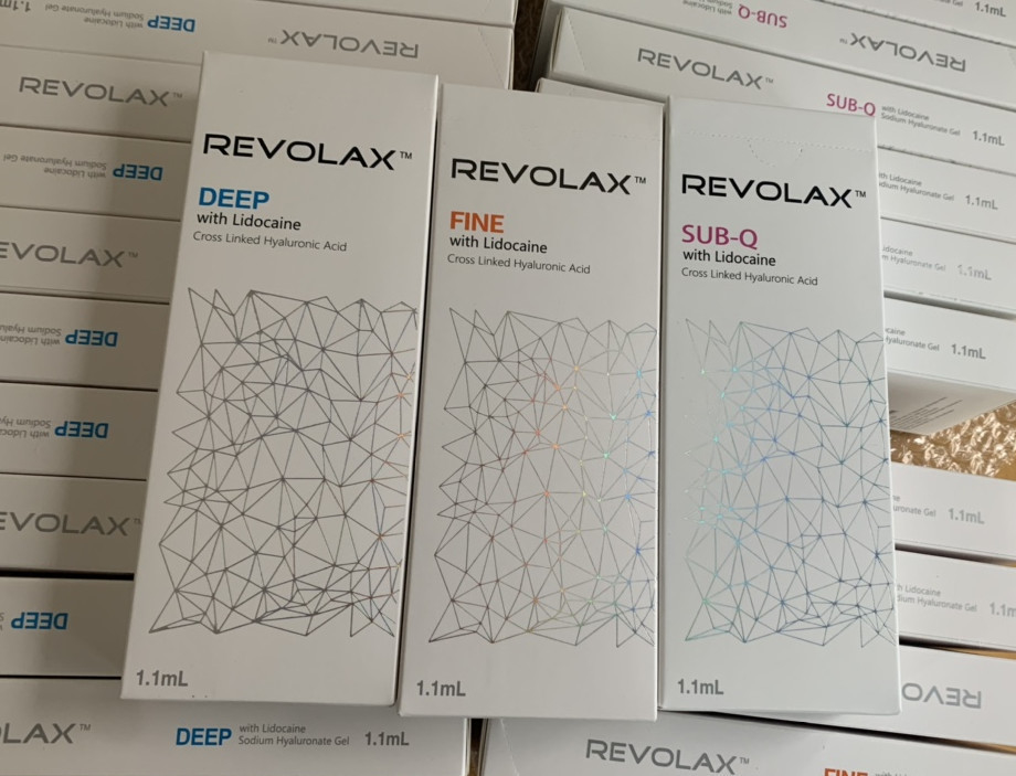 ফেস লাইনের জন্য 1.1ml ক্রস লিঙ্কড ডার্মাল ফিলার CE Revolax Injection Hyaluronic Acid