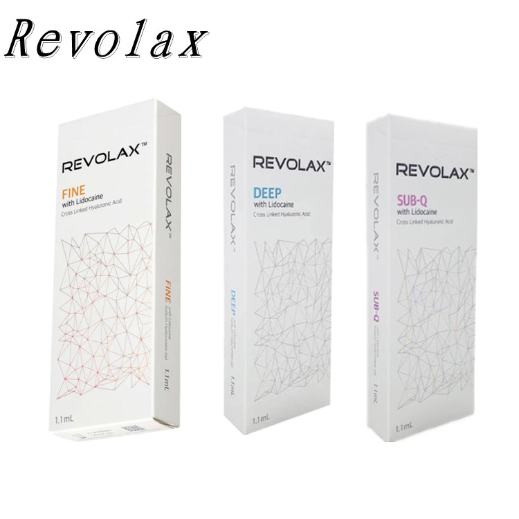 কোরিয়া 1.1ml Revolax Cross Linked Dermal Filler Injection for Facial Volumes