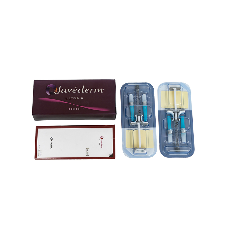 24mg/Ml Ultra4 ইনজেকশনযোগ্য হায়ালুরোনিক অ্যাসিড জেল ডার্মাল ফিলার ঠোঁটের জন্য 2*1ml