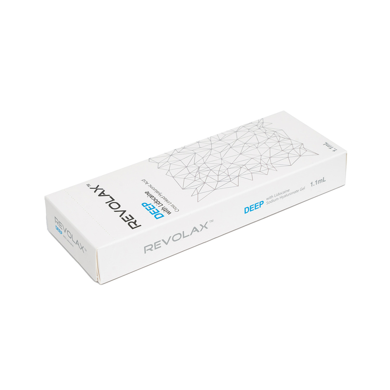 গভীর wrinkles বা মুখের ভলিউম সংশোধন করতে Revolax গভীর Dermal Filler 1.1ml