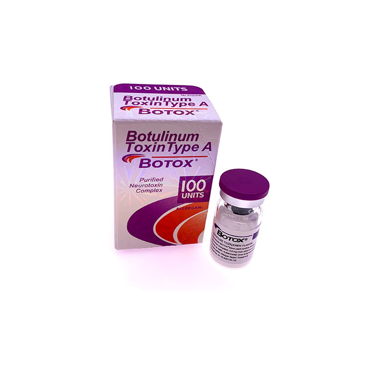 OEM বোটক্স 50 Iu 100 Iu অ্যালারগান বোটুলিনাম টক্সিন টাইপ এ অ্যান্টি রিঙ্কলস